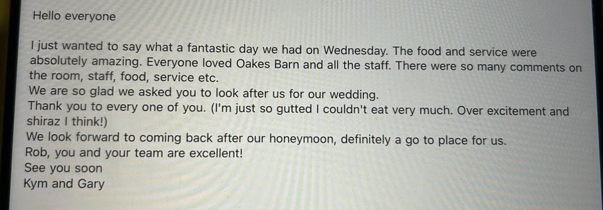 Oakes Barn Partners tweet media