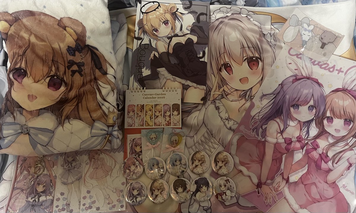 C107戦利品① Canvas+Garden、宮坂みゆ先生( @miyu_miyasaka )、宮坂