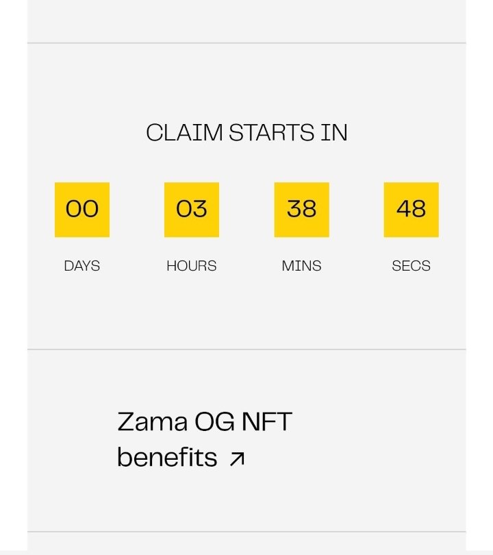 SLADExxxxx's tweet image. -@zama   OG NFT mint in 3 hours?? 😂😂

Yeah… nooo😂

The site politely adjusts the “mint time” to whatever country you’re in so everyone thinks it’s midnight alpha.

Change your device timezone and watch the magic happen 
#ZamaCreatorProgram
