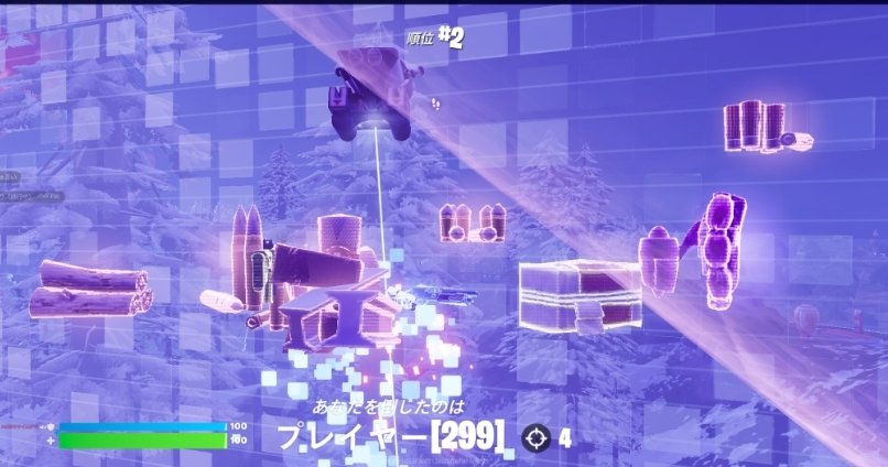 スクリムで2位！何故だろう、、（人の減り方が、、)