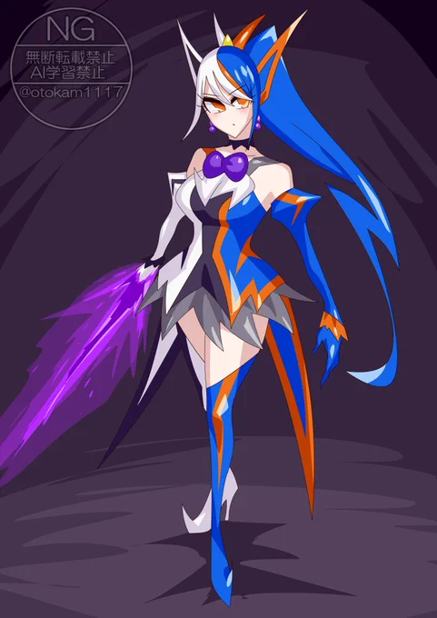 キュアノクス #キュアライダー #ライダー少女