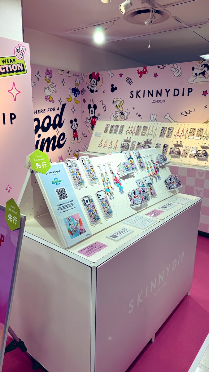 【本日より開催✨】
Disney the MARKET in 伊勢丹新宿店

本日は大変な混雑のなか沢山のお客様にご来店ありがとうございます🫶

明日からも引き続き"先行販売デザイン"を販売しております💕

🖤ミッキー＆フレンズ❤️
🦊ズートピア2🐰
🍬シュガーラッシュ🍬

明日も10:00よりお待ちしております🎀