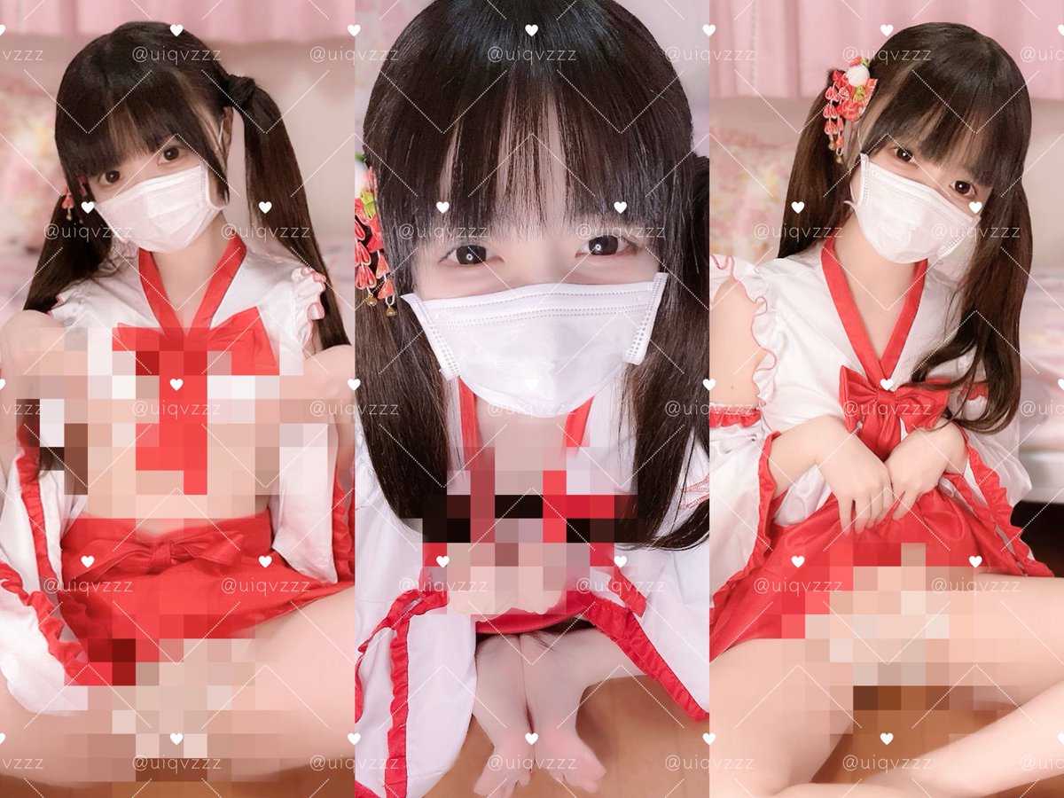 uiqvzzz's tweet photo. 今月初めの巫女さんの投稿は見てくれた❔⛩🐇
可愛い巫女さん衣装の妹ちゃんだよ❤🤍
下着は思ったよりもスケスケで恥ずかしかったけど、見ると御利益あるかも…？！🧧 https://t.co/YPn4CT747M