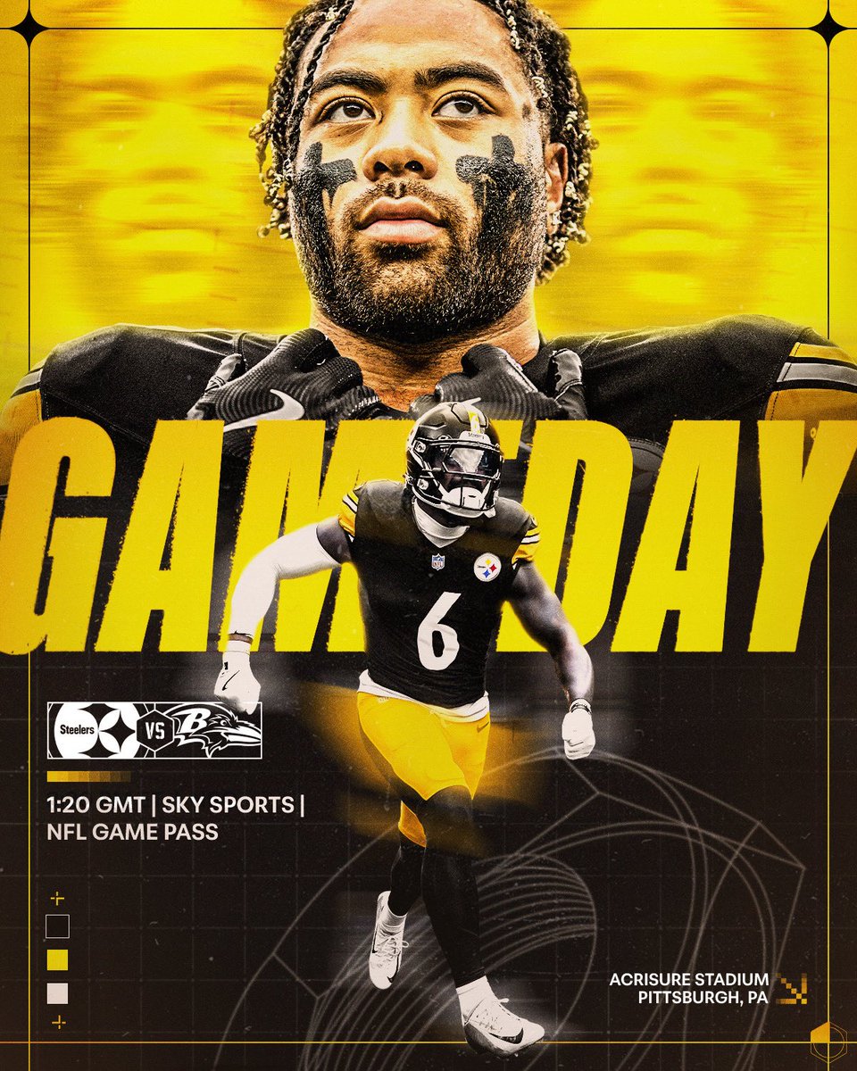 HERE WE GO. 

📺: #BALvsPIT on Sky Sports &amp; <a href="/nflondazn/">NFL on DAZN</a>