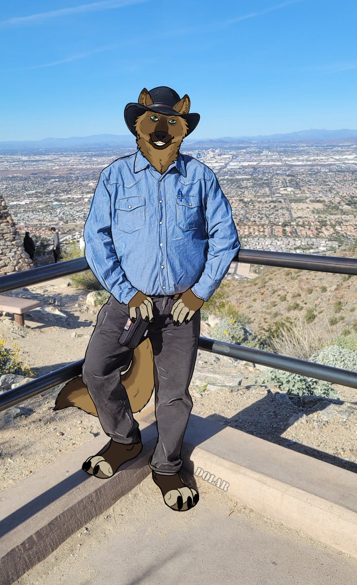 Commission for Jake (his fursona Jacob on pic)🤠 
--
furaffinity.net/view/63544674/