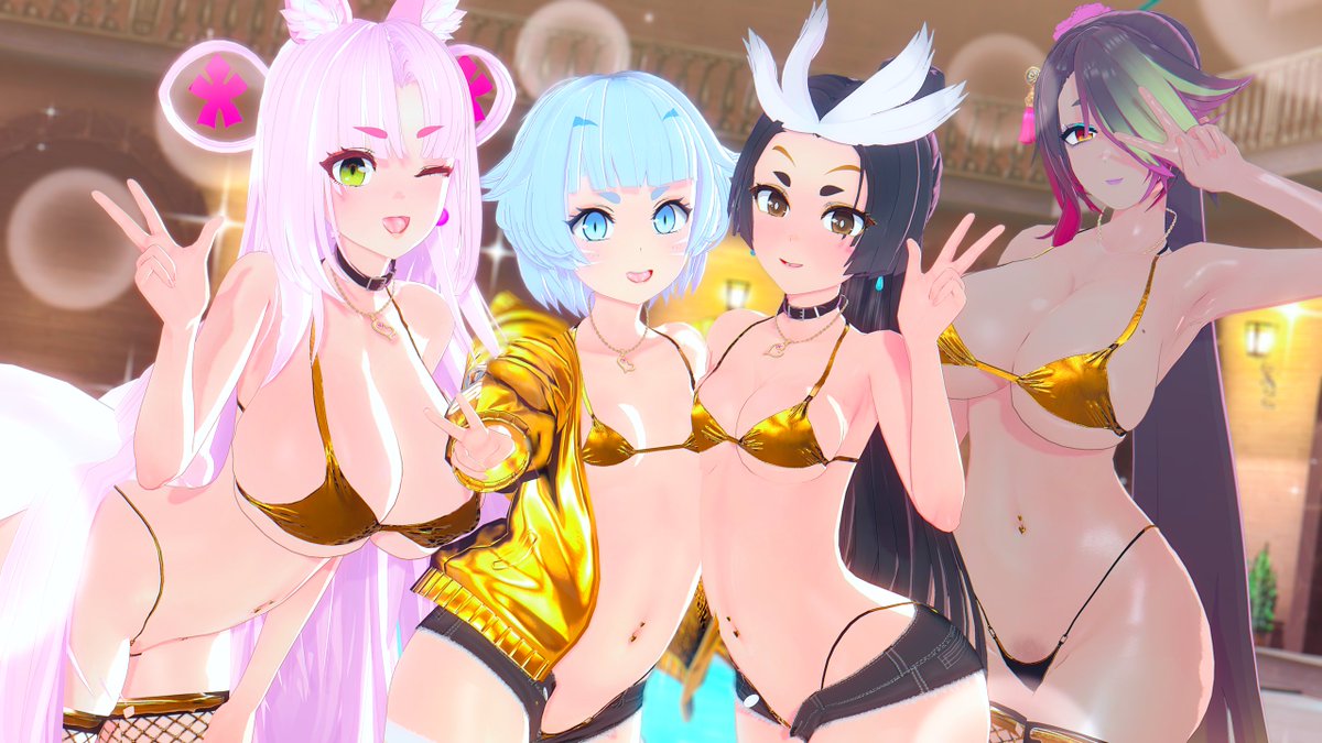 新年はおめでたいので金ビキニ!!! 