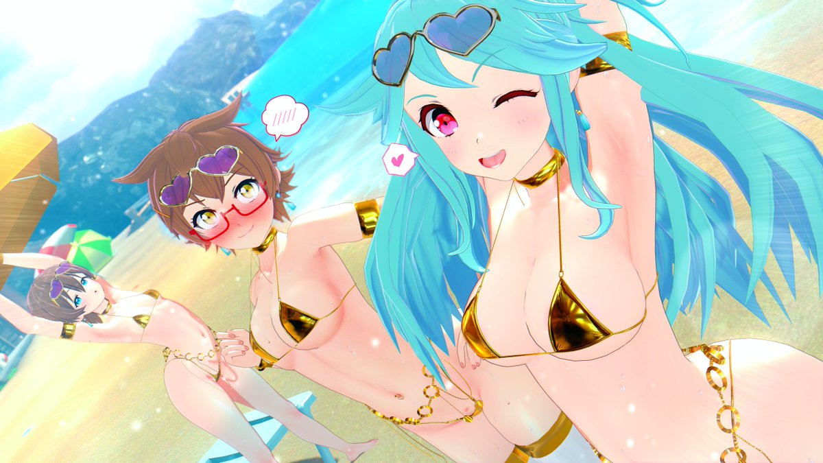 新年はおめでたいので金ビキニ!!! 