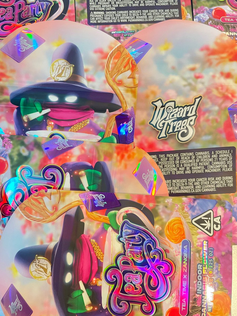 CannabisXThai's tweet image. 🍵 Tea Party — @wizard_trees 
Tea Time × Zangria.
Clean white ash, strong ring, sweet candy notes with a sharp gassy edge.
Balanced, composed, and built with intention.

#TeaParty #WizardTrees #CaliHeritage