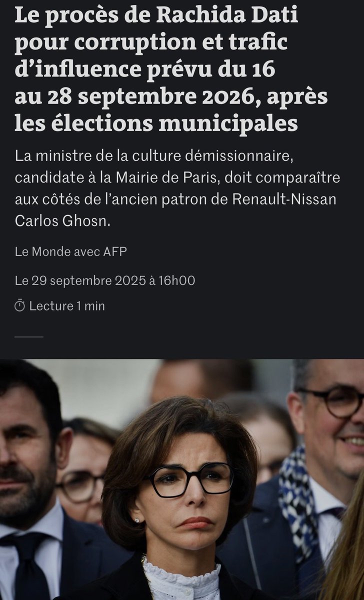 Deux candidates qui seront occupées par leurs affaires judiciaires après l’élection.

Heureusement qu’il y en aura un pour s’occuper de Paris.