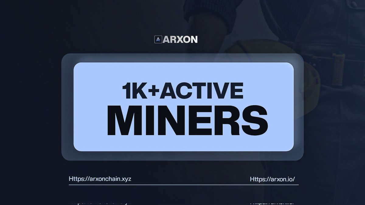 ARXONarx's tweet image. 2 DAYS IN and we've already smashed 1,000+ ACTIVE MINERS on the Arxon mining app! 🎉🚀

From day 1 believers to new joiners — thank you for the insane energy and support.

This is just the beginning for us all.The momentum is real. The hashrate is climbing.

Join the crew before…