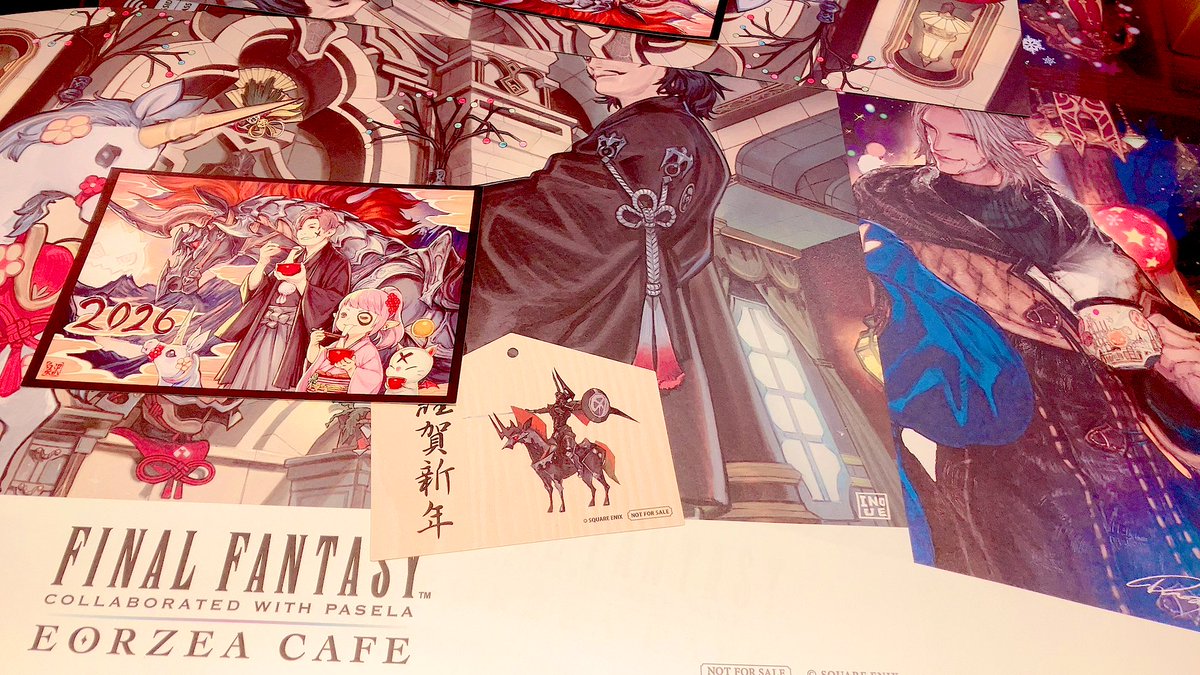 エオルゼアカフェ エオカフェ FF14ランチョンマット オルシュファン 他