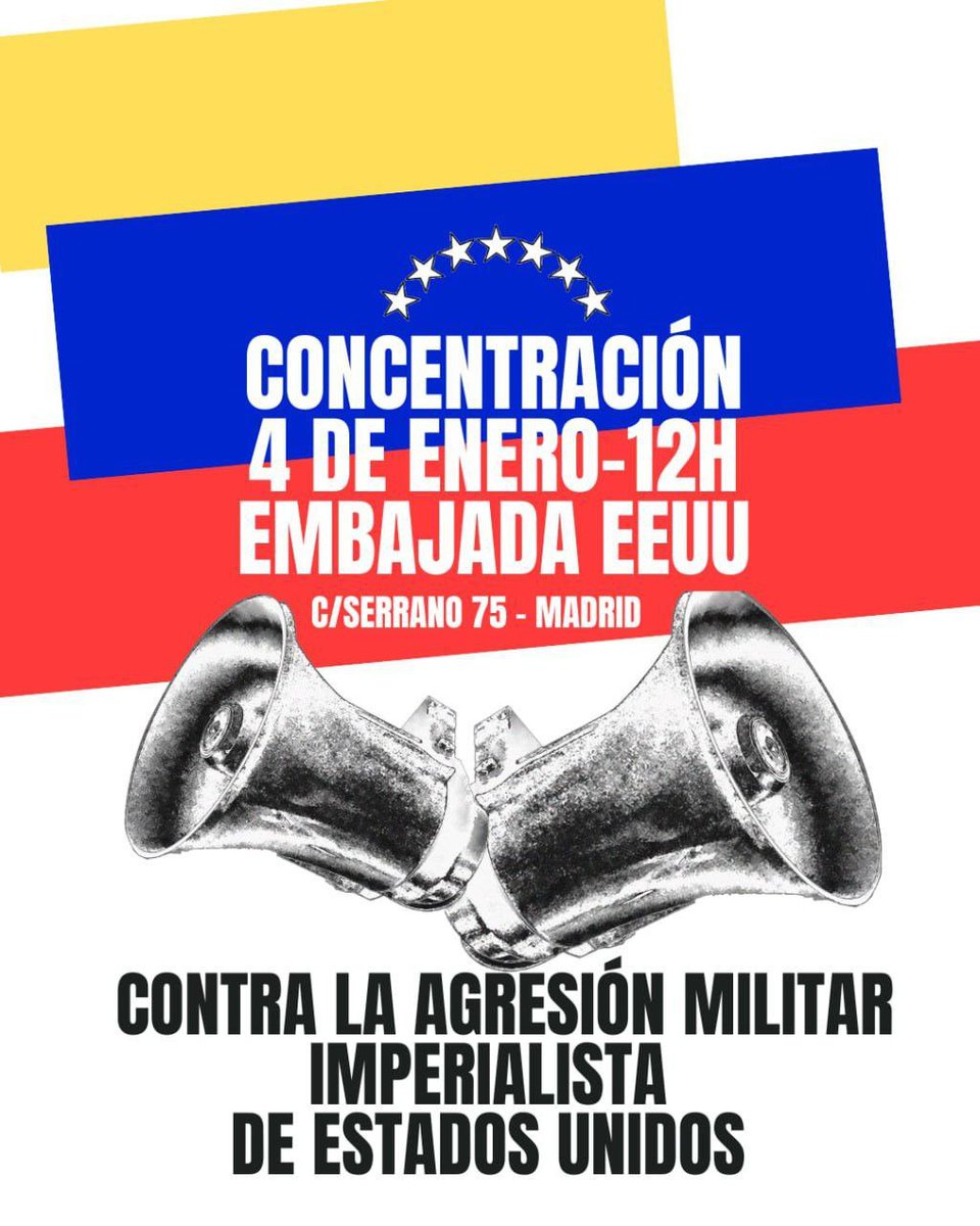 Frente al TERRORISMO  del dictador imperial, Donald Trump, es más necesaria que nunca la movilización en todo el mundo. 
No podemos consentir el regreso a siglos atrás 
#NoAlImperialismo