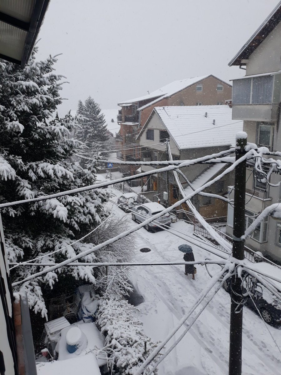 Suše zadnjih godina, Bože sačuvaj i sakloni.
Sve se moguće  popalilo i izgorelo.
Kiša od letos i celu jesen nije pala 10l po m2.
I onda čitaš Talente, užas,  katastrofa, kolaps 😊
Samo neka pada, da i deca vide šta su sanke 👍
A i raspust je 💐