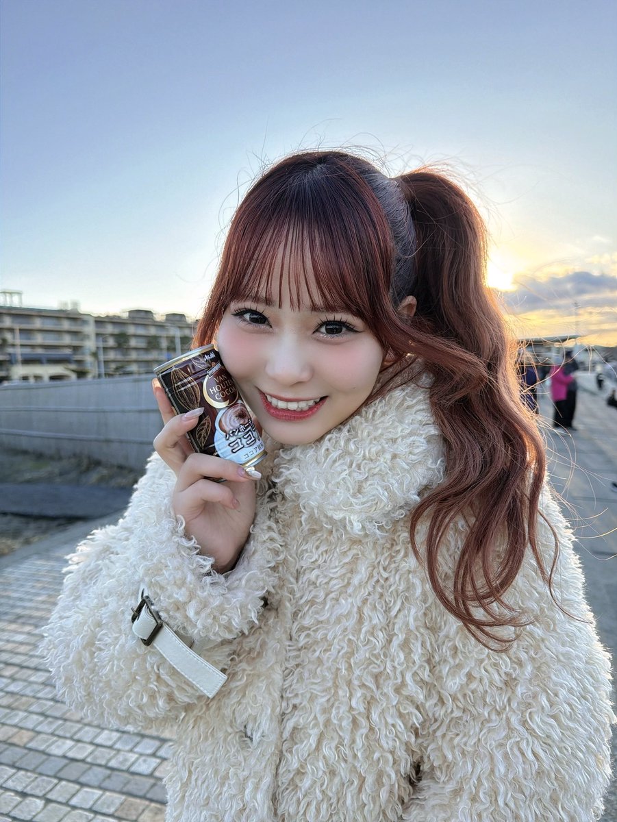 hana_oba's tweet image. 初日の出見に行ったよ〜🌅✨