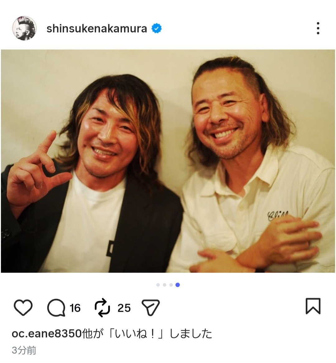 会場への登場は契約の問題でいろいろあるんだろうけど中邑さんができる