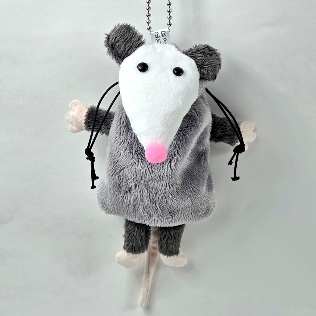 주머니이자 쥐인
주머니쥐
인형 파우치를 만들었습니다

타래로 영상이 있습니다
#팥빵인형