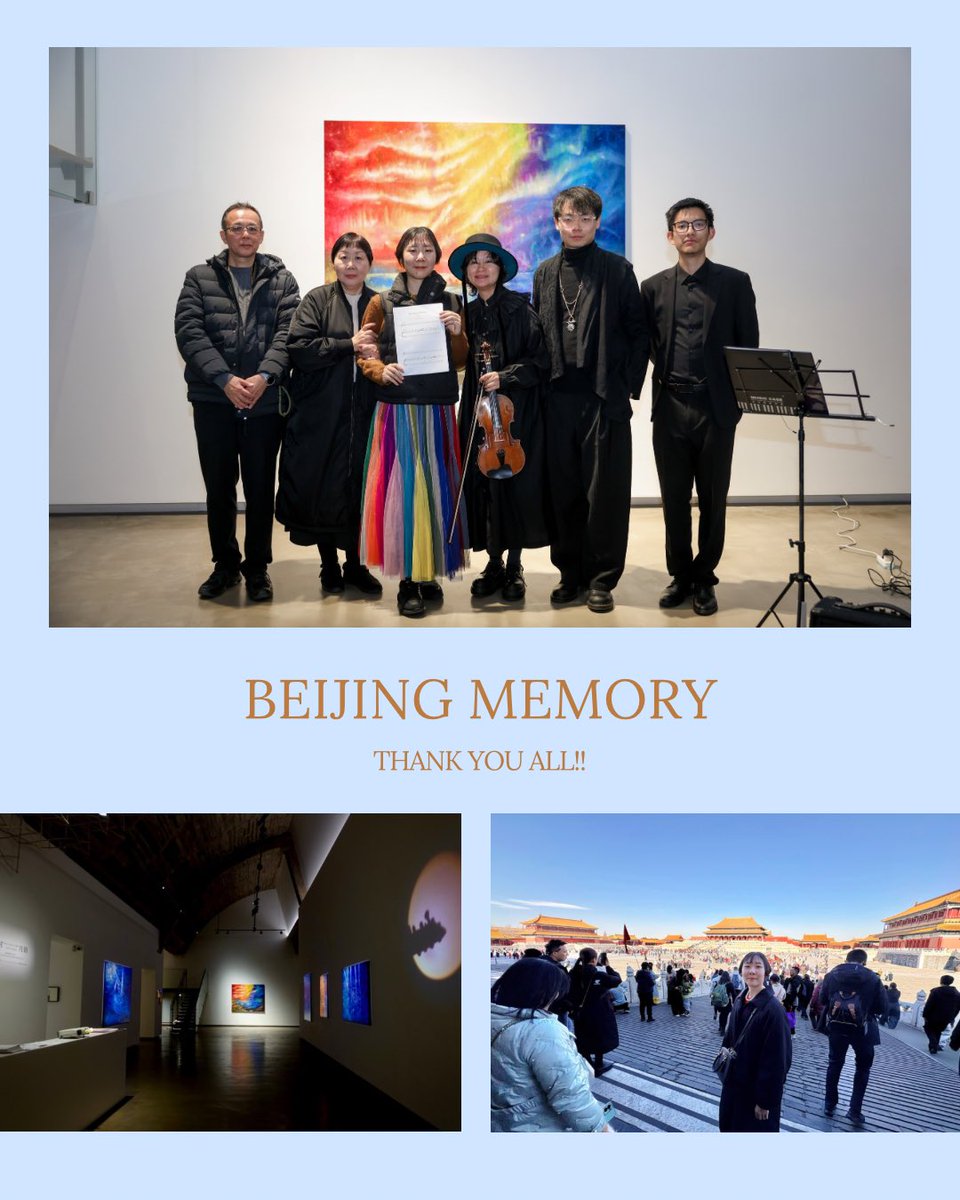 本日、北京にて約1ヶ月半の間開催されていた個展が終了致しました✨ここで出会ったすべての方々に感謝します☺️

Thank you all for coming my solo exhibition in Beijing!!!🌙✨

My solo exhibition which has been hold for one and a half month finished today!

I would like to thank everyone