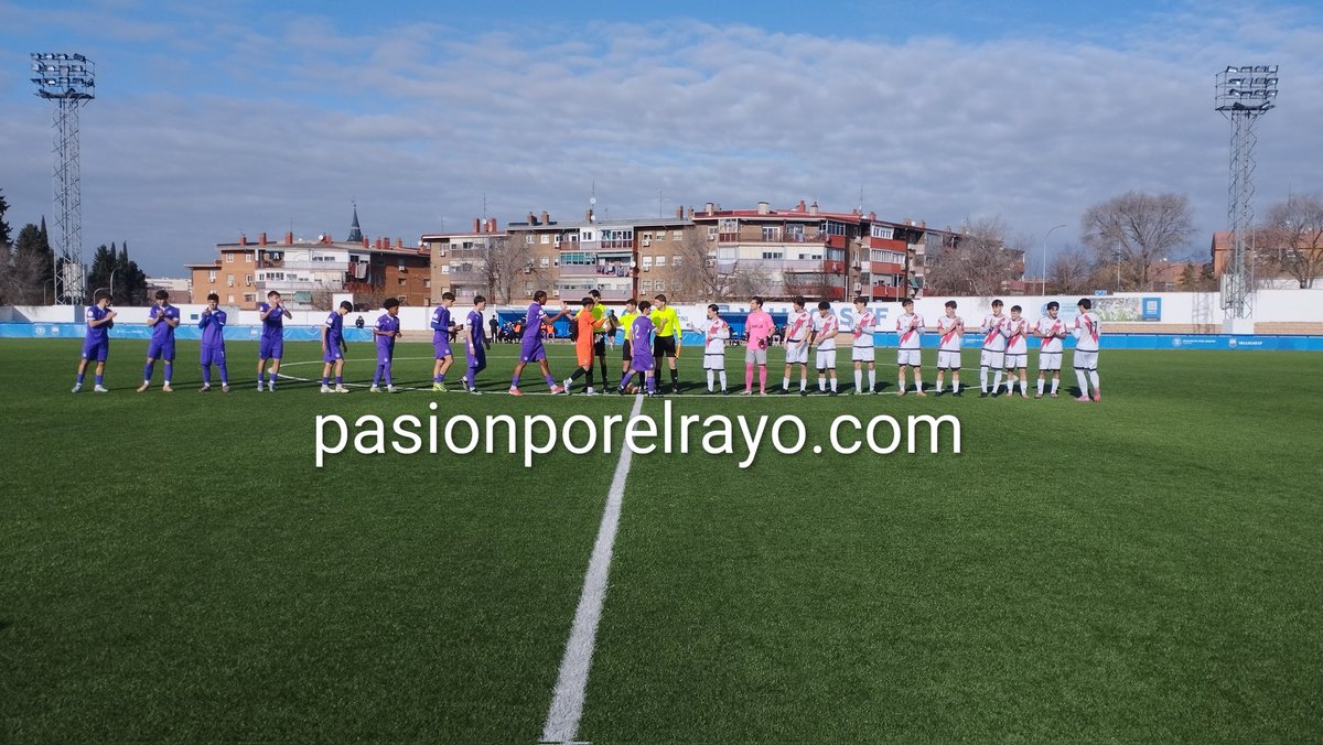 Descanso en Socuéllamos

Socuellamos 0-1 Rayo B
⚽ Íñigo

Descanso en Vallecas

Rayo Juvenil A 0-0 Rayo Ciudad Alcobendas