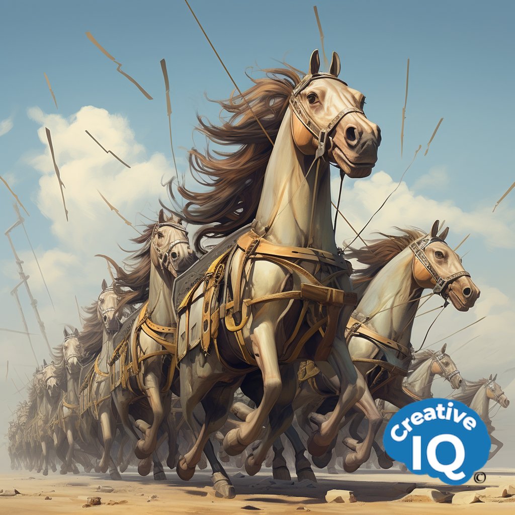 Creativity_IQ's tweet image. If I had asked people what they wanted, they would have said faster horses.

#creativity CreativeIQ.de