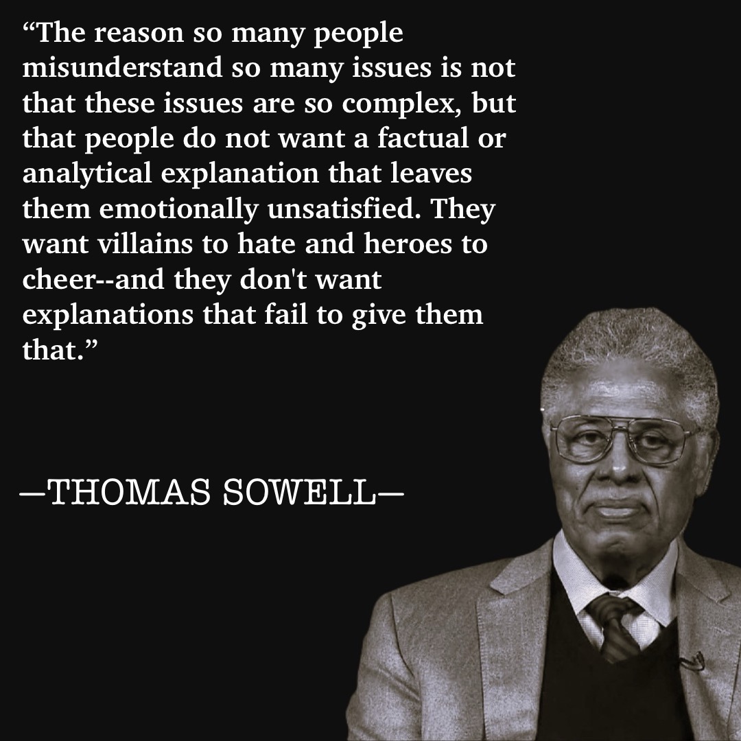 ThomasSowell's tweet image. 