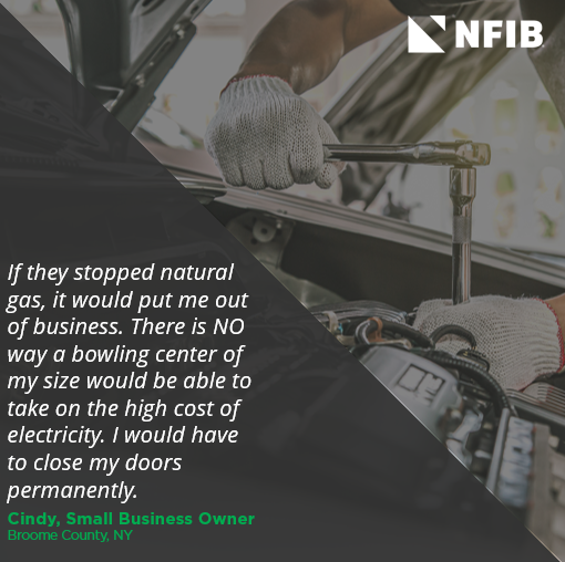 NFIB's tweet image. Burdensome energy regulations limit access to affordable and accessible energy sources for American #smallbusinesses. 

Learn more about pro-small business energy policy: ow.ly/1qHS50XR7sE