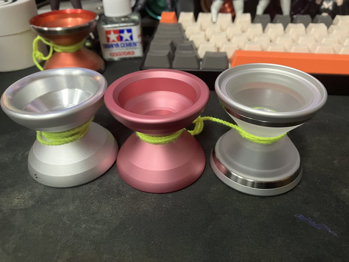 半日振った感じ重たくてしっかりヨーヨーを感じれる火明みたいな感じ