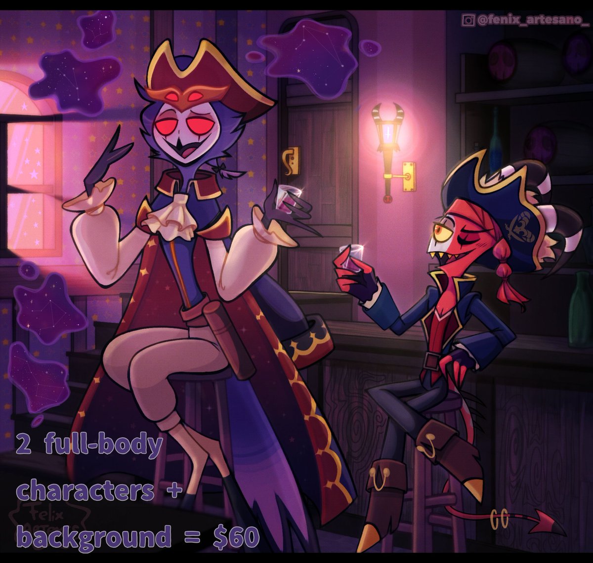 felix_artemis's tweet photo. OPEN COMMISSIONS! 🦖
Prices in the images. 🌟
Payment via PayPal. 🗣️☝️
-I accept NSFW-🥴🤙
#opencommissions #HelluvaBoss #HelluvaBossFanart https://t.co/FSxCSbDegE