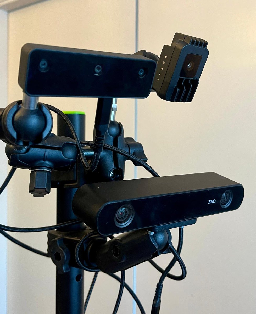 Tapalap's tweet photo. @YuXiang_IRVL @chr1sa @luxonis My current test setup includes OAK-D S2, OAK-1, and ZED 2i on Jetson Orin NX.
Tested separately, with ZED 2i mainly used as a stereo/depth reference. https://t.co/lj4fGZwJsy