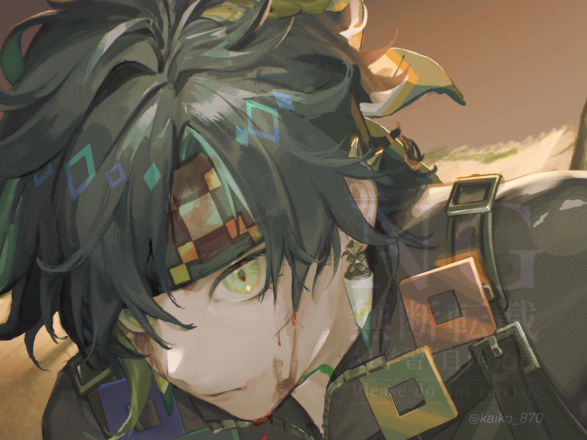 kaiko_870's tweet photo. 「⋯次に代償を払うのはお前だ。」
#kinich #キィニチ https://t.co/iBCIMrB3Eo