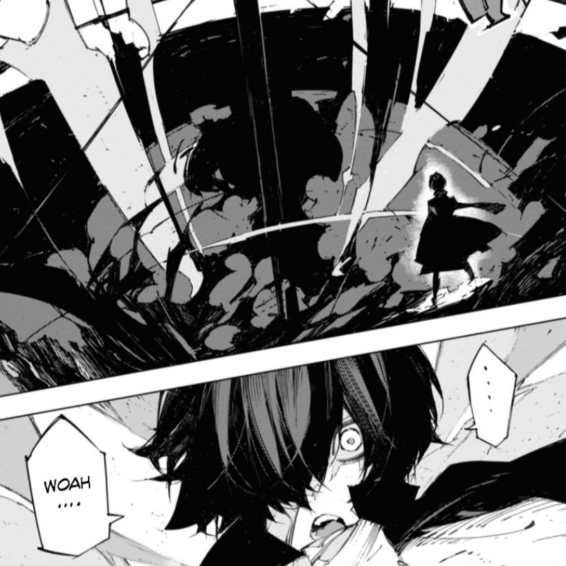 nakaharamymuse's tweet image. no thought just dazai being completely amazed by chuuya's fighting skill &amp;amp; corruption since 15