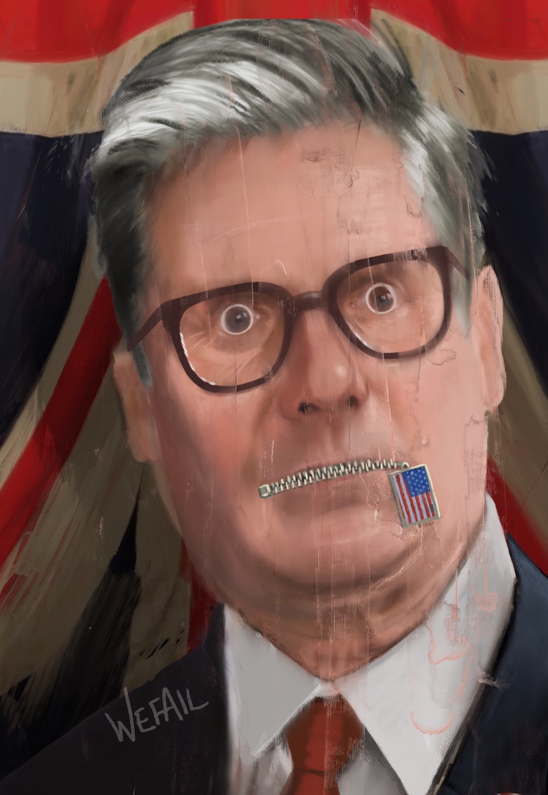 wefail's tweet image. Portrait of Sir Keir Starmer.