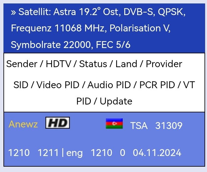 Very good is the Azerbaijan TV ANEWZ👌