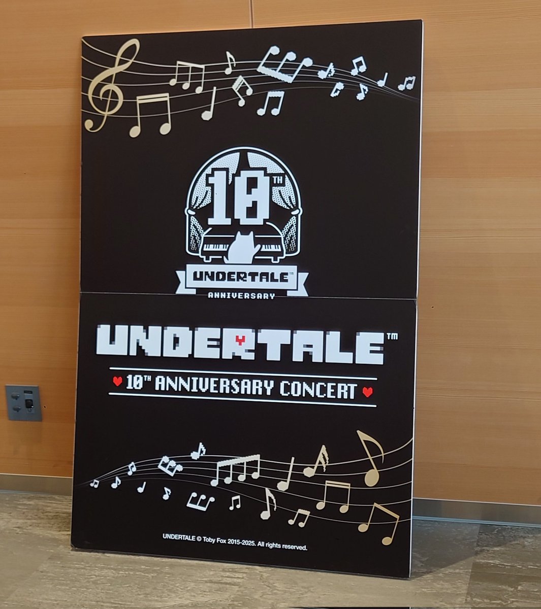 Ayataka_3_'s tweet photo. UNDERTALE10周年記念コンサートに行ってきました❤最高でした❤ https://t.co/0bkxbTpy0A