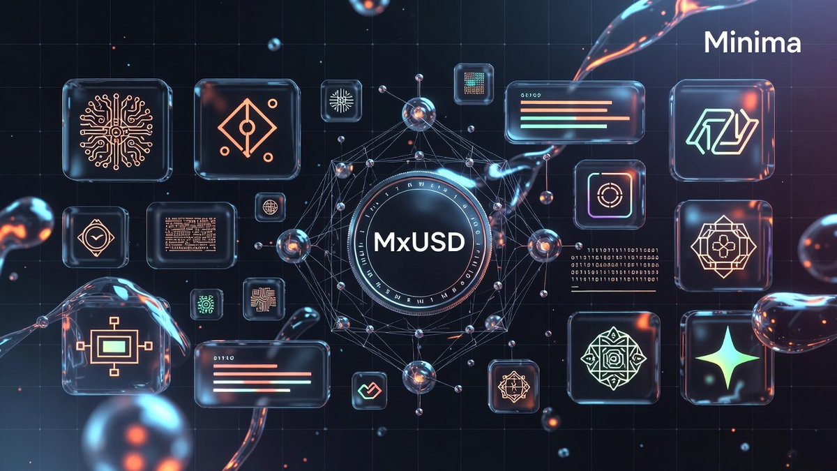 themightydanik's tweet image. 2026 is the year MxUSD transforms Minima from a powerful L1 into a high-utility network – driving real demand for the $MINIMA token.

Here are my Top 5 ways MxUSD will boost network value and token price throughout the year.   

#Minima #MxUSD #DePIN #Blockchain