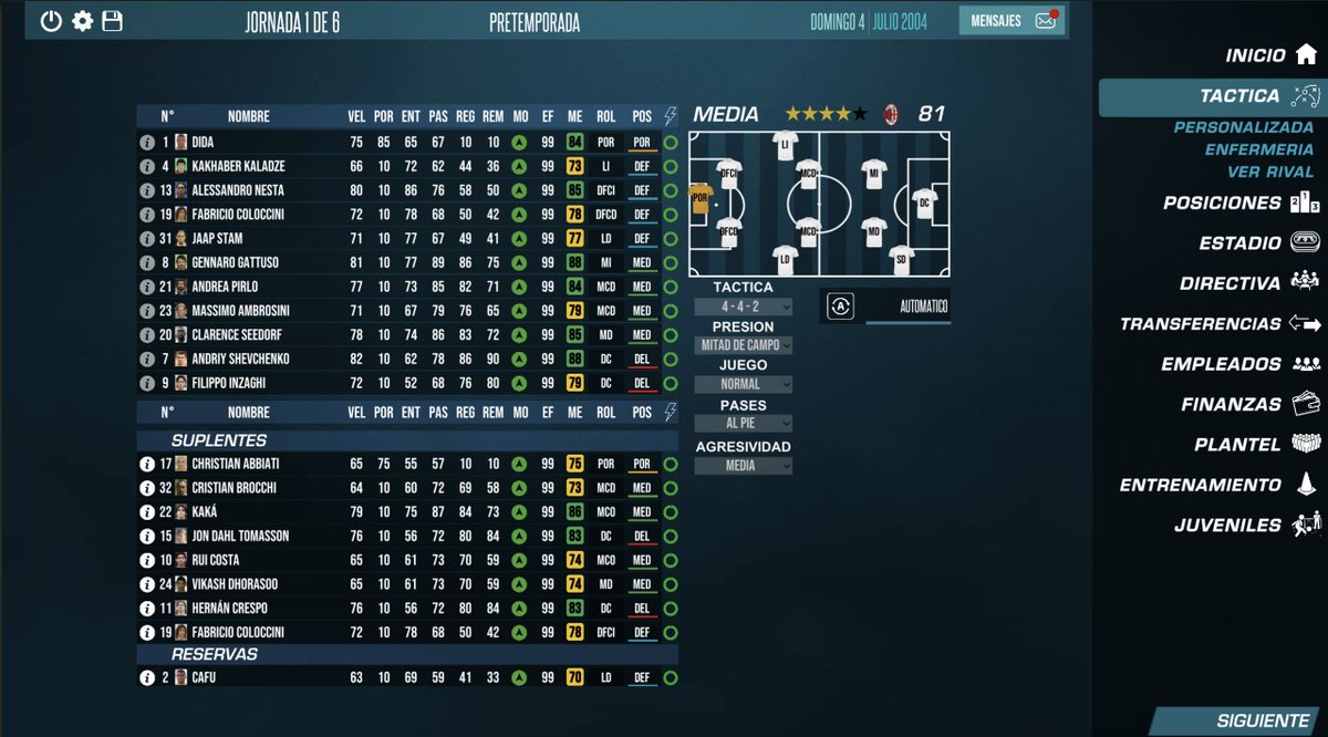 F11 Futbol Manager tweet media