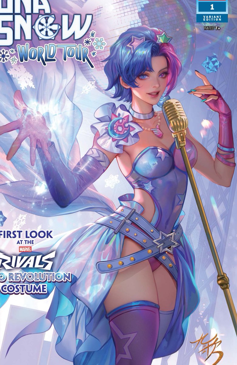 RivalsAssembled's tweet image. ‼️NEW SKIN DISCO REVOLUTION LUNA SNOW SKIN