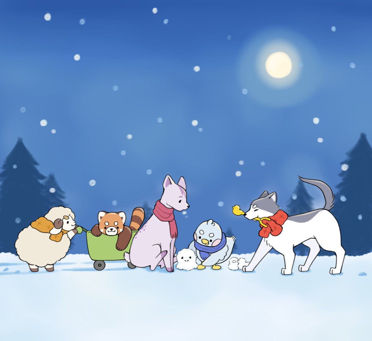 조금 더 따뜻한 겨울이 되길☃️