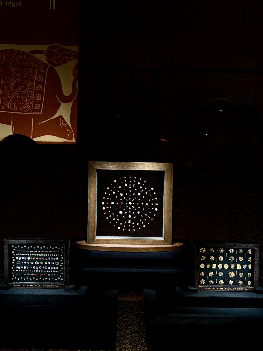 akpali's tweet photo. The Piprahwa Jewels now have a permanent home at Qila Rai Pithora, after their repatriation to India following a stalled Sotheby’s auction. Among the largest finds from Piprahwa, these gems are central to early Buddhist history, ritual &amp; material culture. 
#PiprawahJewels https://t.co/67hSkSnuP1