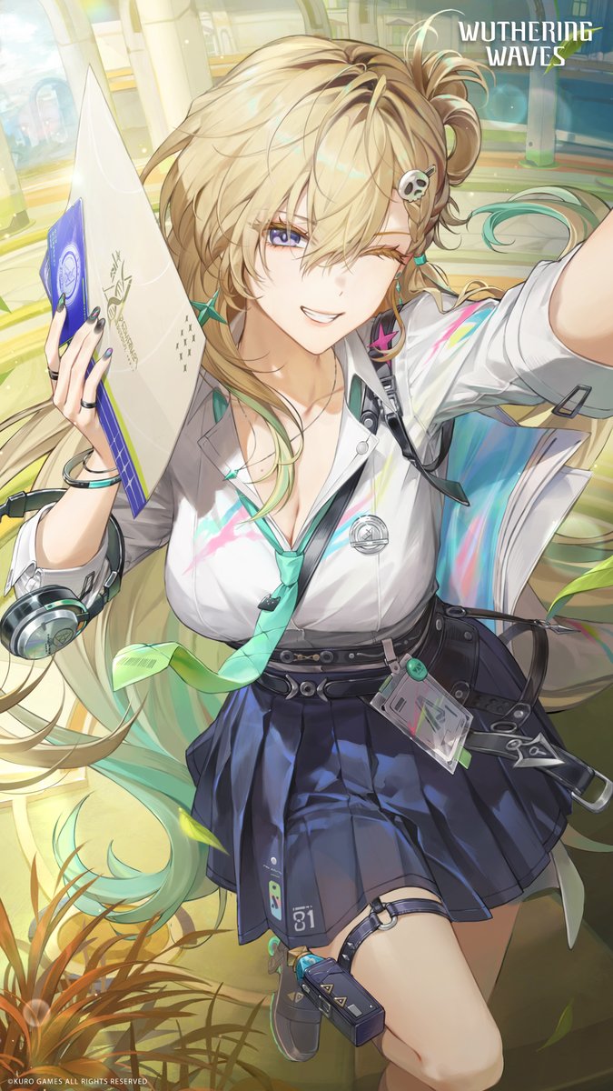 Wuthering_Waves's tweet image. &amp;gt;&amp;gt;&amp;gt;New Update on Lynae's Campus Homepage!

Hey everyone, great news—I've passed all my entrance exams!
Starting now, I'm officially Lynae, a first-year Preparatory Program student at Startorch Academy!

#WutheringWaves
#Lynae