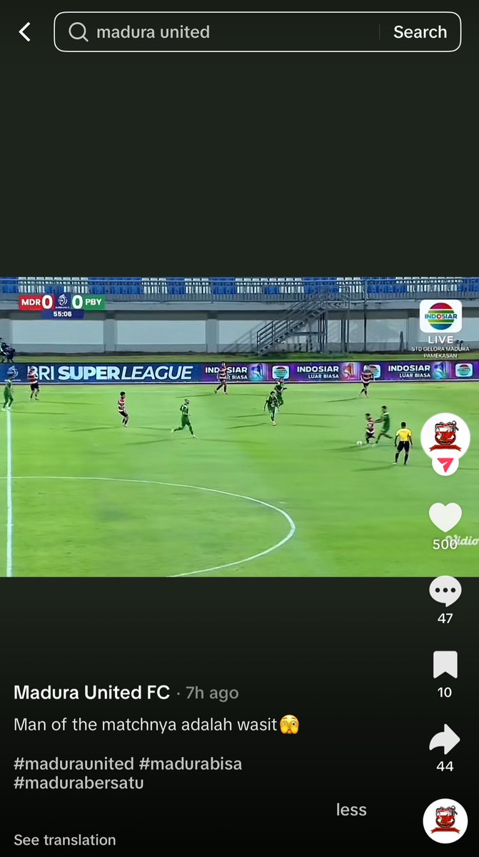 Madura United ini lama-lama jadi akun komplain wasit 😅