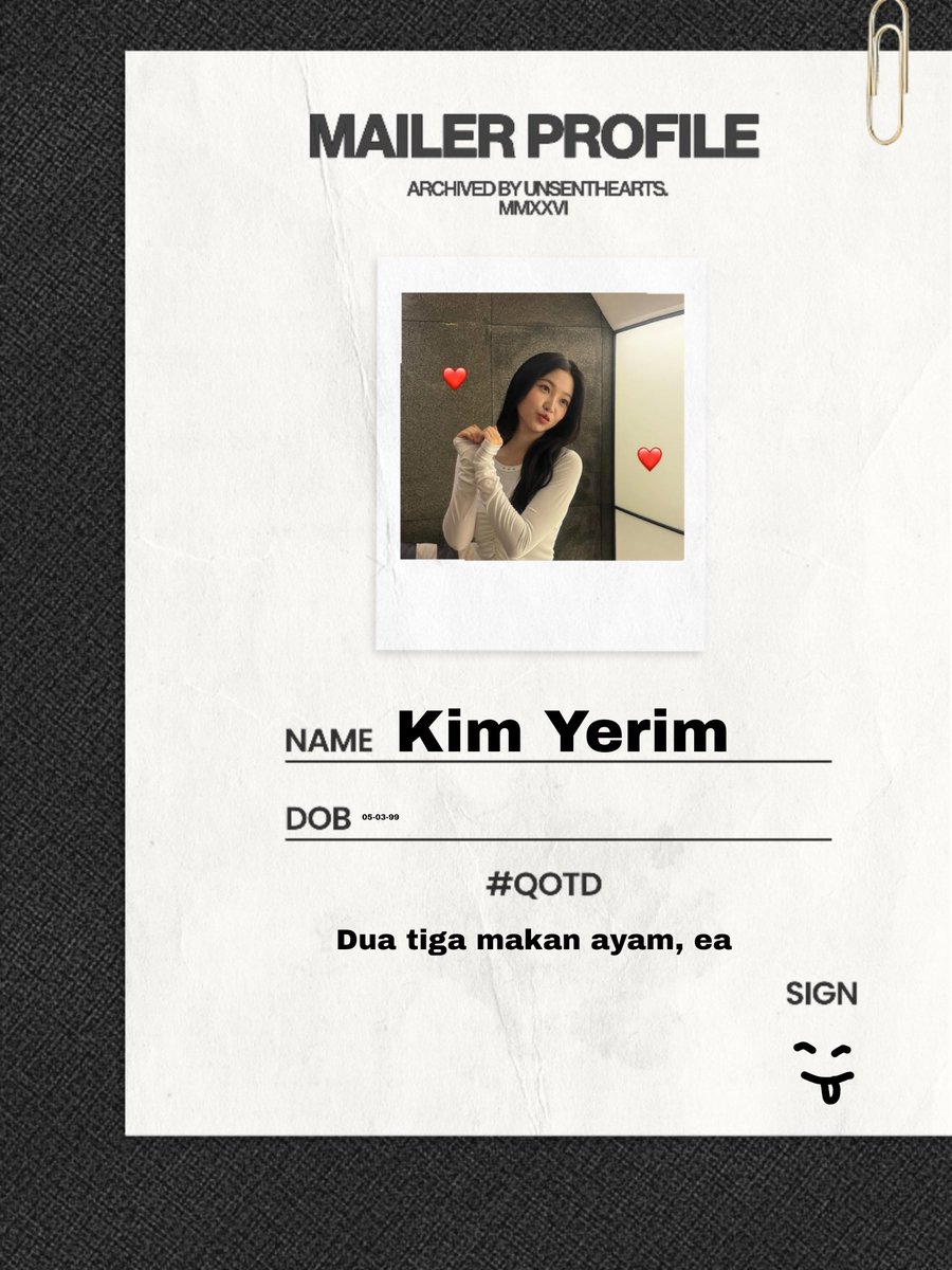 Sent99Yerim's tweet image. Maaf... baru bangun...