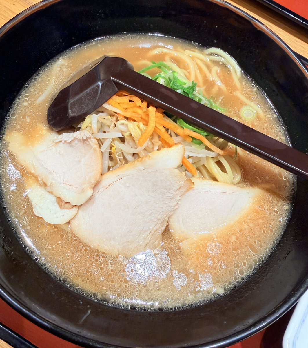 今日はラーメンで…🍜 