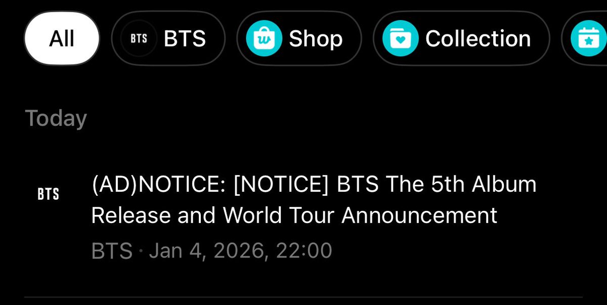 เห็นคำว่าประกาศ World Tour คลิกเข้าไปทันทีคือล่ม
ไม่อยากจะคิดตอนกดบัตรคอนเสิร์ตจะเป็นยังไง😭