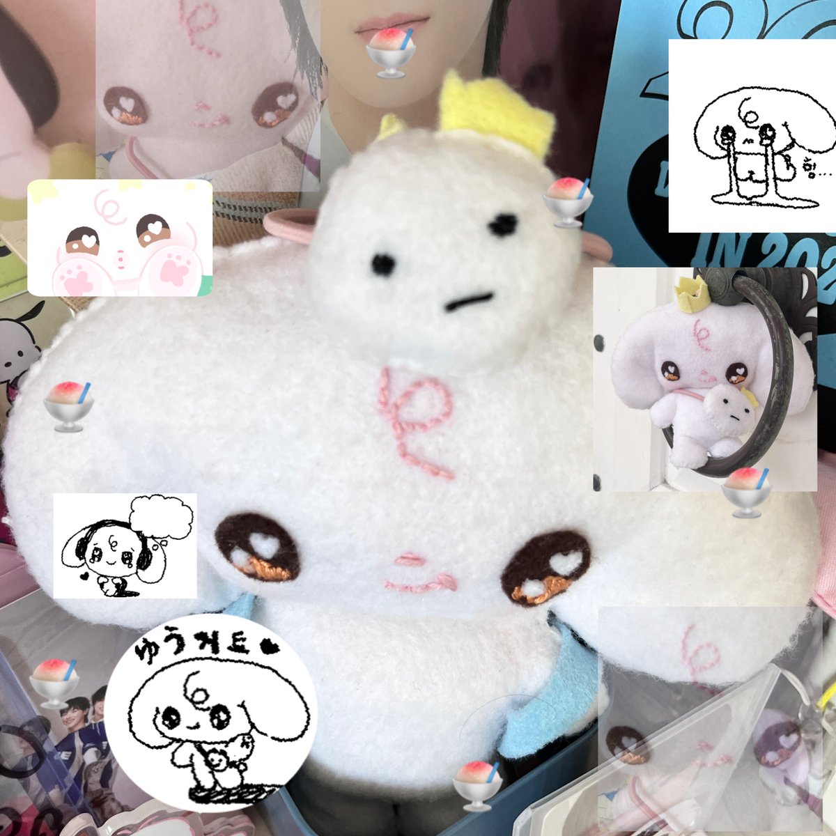 __ririchx's tweet image. ฝากทุกคนไปช่วยเลี้ยงยูเกิตจังในแอคนี้ด้วยน้าา &amp;gt; @yugurtchan 🍧🍓🥝🫧