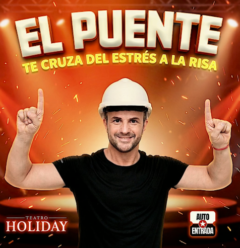 #Verano2026 🌞Teatro 🎭 para disfrutar en Villa Carlos Paz

<a href="/PabloCunsolo/">Pablo Cunsolo</a> en #ElPuente te cruza del estrés a la risa ( <a href="/HolidayTeatros/">Holiday teatros</a> 9 de julio 53)

En esta comedia vas a descubrir —entre carcajadas— por qué nos comunicamos tan mal y qué podemos hacer para construir un puente