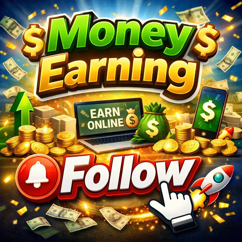 AmanWealthX's tweet image. This page shares earning apps &amp;amp; websites with
✅ complete information
✅ step-by-step process
✅ real &amp;amp; legit updates
📌 Follow for daily online earning tips 🚀
#OnlineEarning #EarningApps