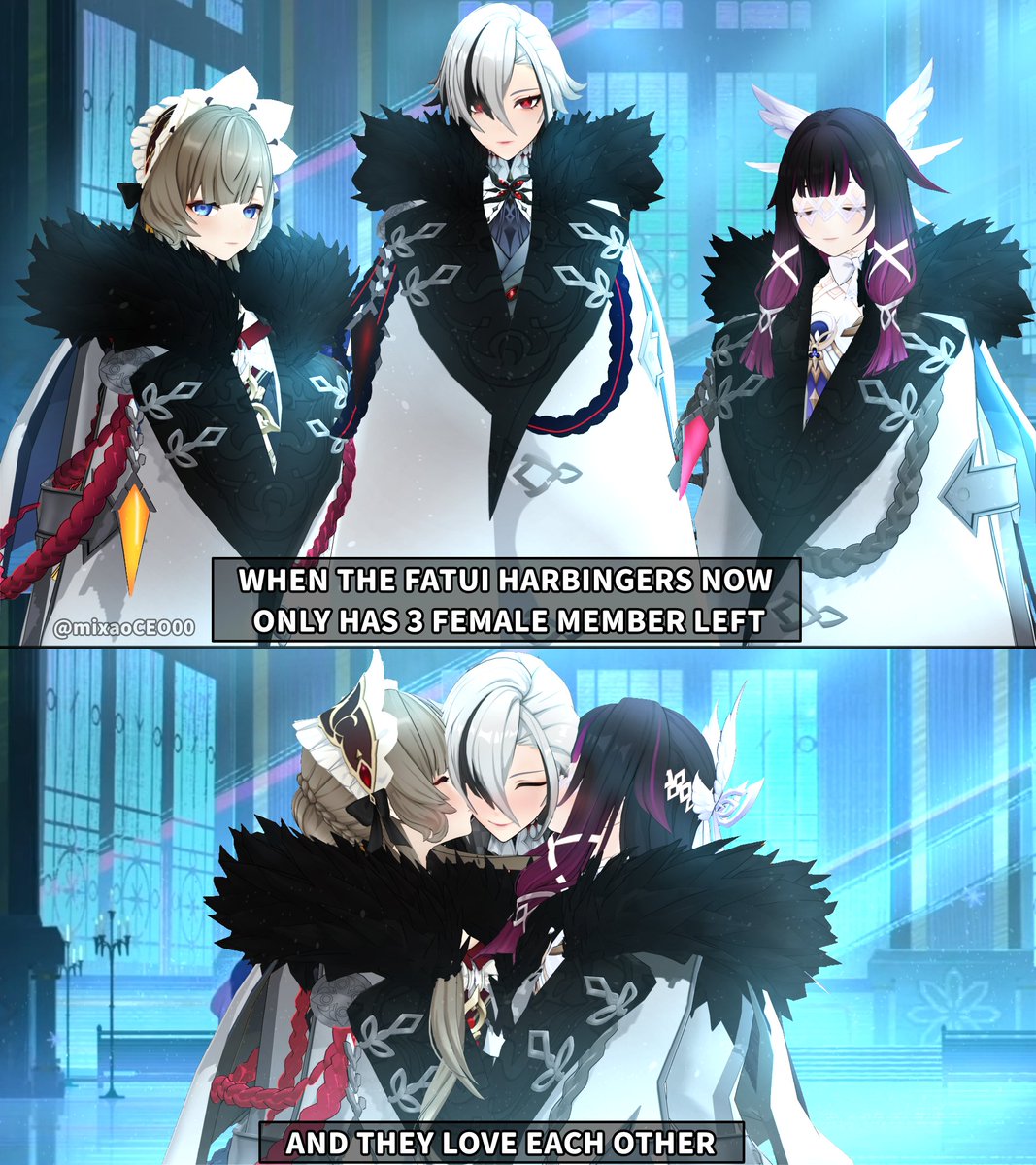 mixaoCEO00's tweet image. Where the Love started
#Columbina #Arlecchino #Sandrone #Arlesandbina