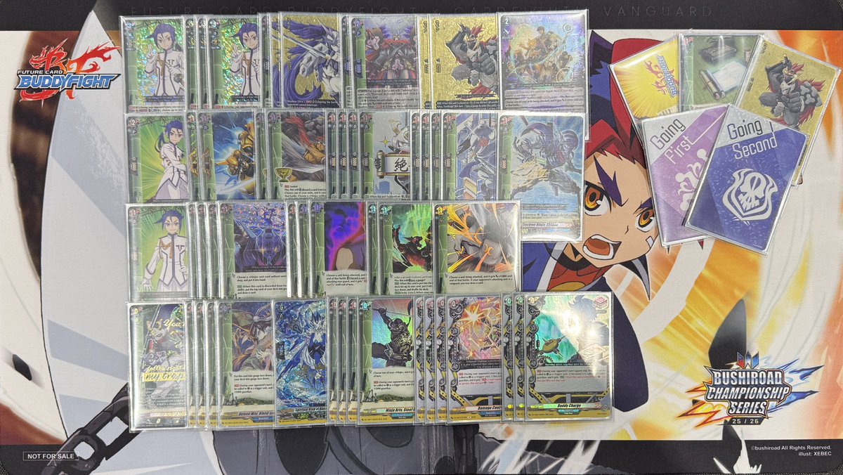 I sacked a lot today but I won the BF Cup with Zanya.

List is different from yesterday to tech for the BF format and it felt insanely strong.

I enjoy this deck a lot and am happy to give it a (albeit small) result.

#VGTopDecks