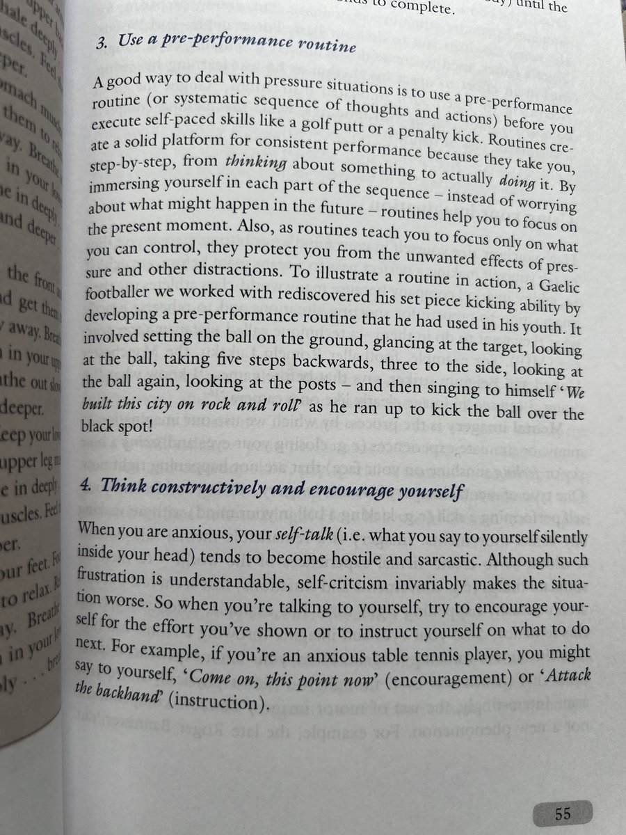 ciaranjkearney's tweet photo. She also talks about how she uses #selftalk in the seconds before her race. This is something explored in our book #PureSport https://t.co/1bgfjXpqVx
If you’d like to know more about how to manage fear or create a bespoke pre-performance routine, please DM me or reply #edgeahead https://t.co/hhvYWNOg6G