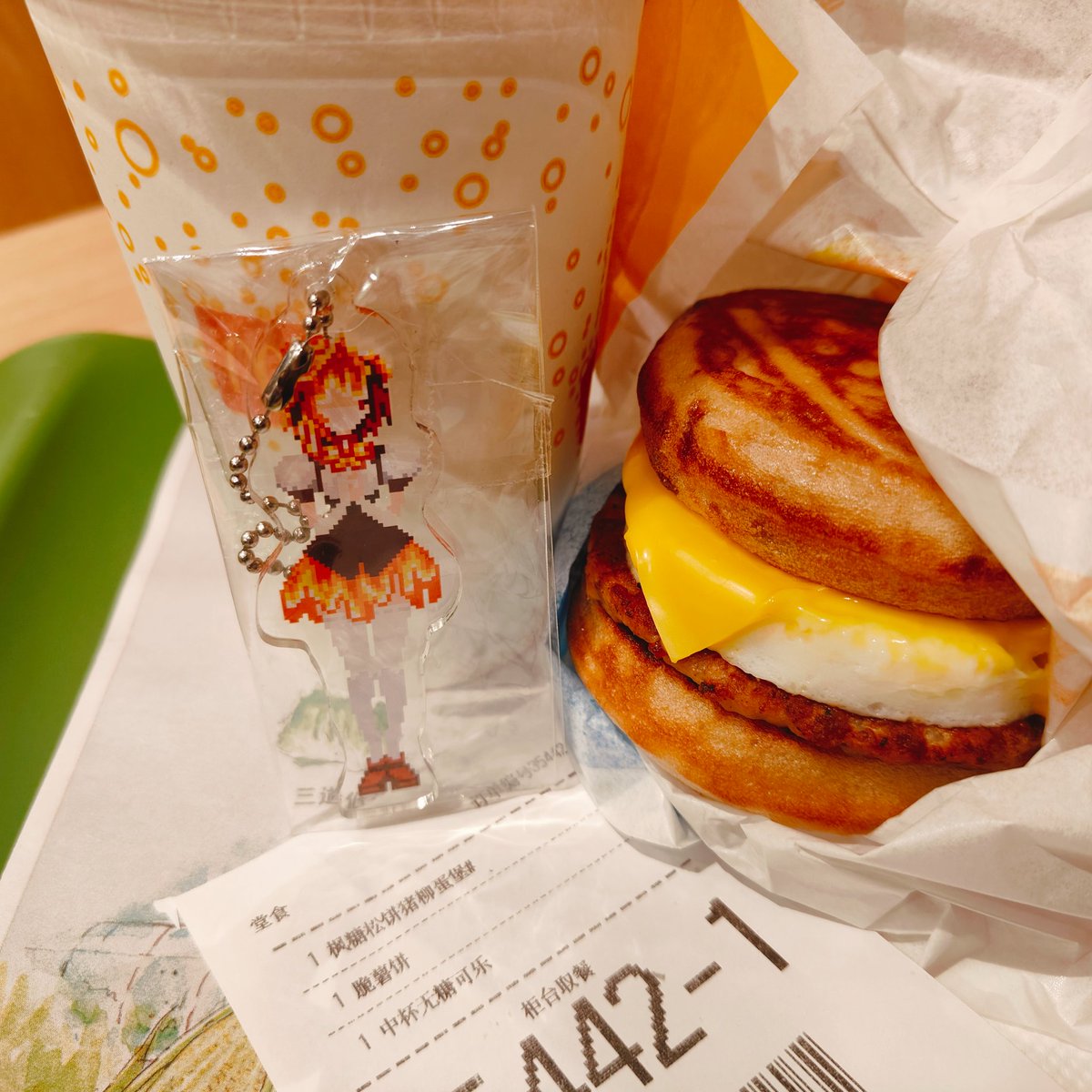 带松饼去吃松饼了🥞